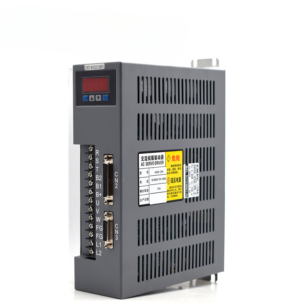 Incremental Servo Motor kits 130ST-M15025 AASD 25A 3.8KW 380V 15NM 2500RPM Dia.22mm with 3m cable