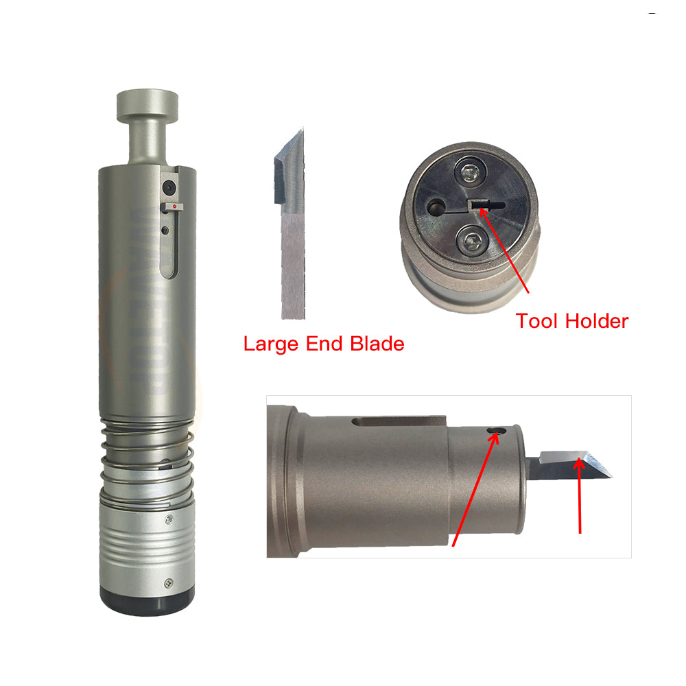 wavetopauto  CNC Leather Vibrating Knife Head Drag Knife