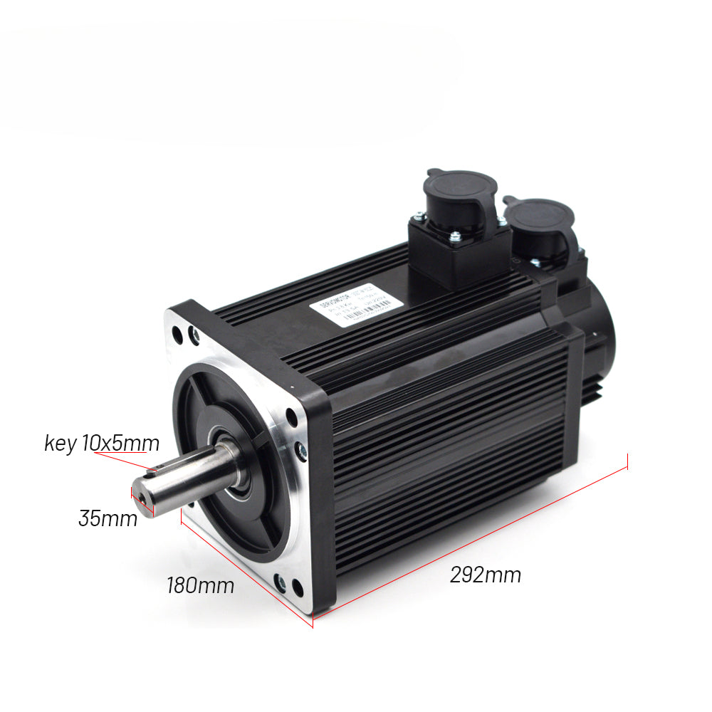 Servo Motor kits 180ST-M35015 AASD 75A 5.5KW 380V 35NM 1500RPM Dia.35mm with 3m cable