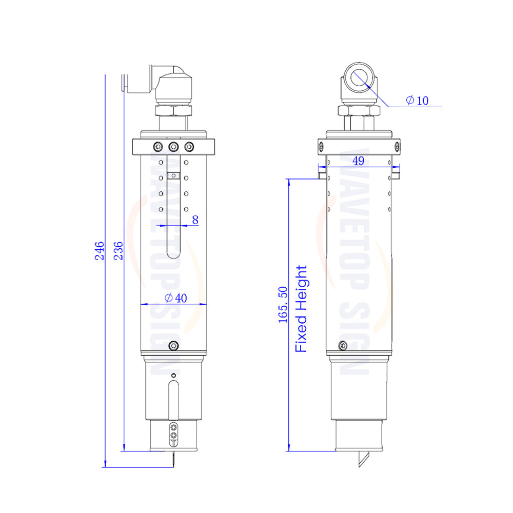 wavetopauto Flexible Pneumatic Vibrating Knife