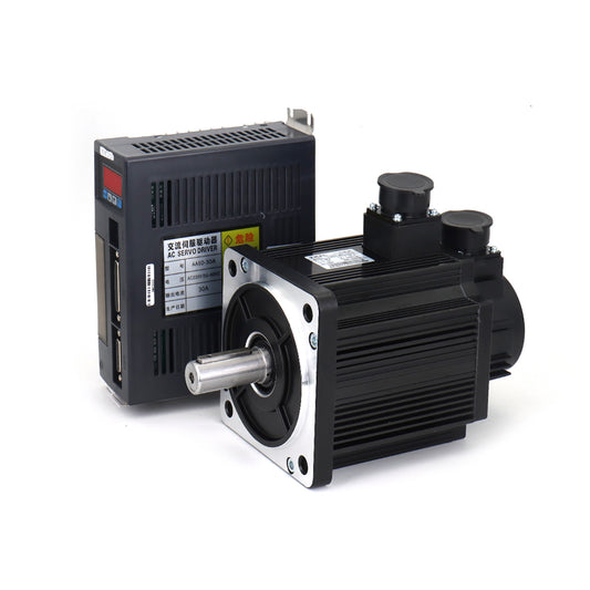 Incremental Servo Motor and Driver 130ST-M07725 AASD 30A 2KW 220V 7.7NM 2500RPM Dia.22mm