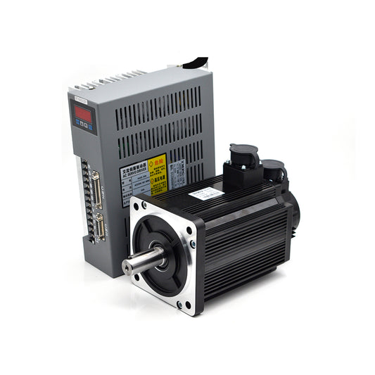 Incremental Servo Motor kits 130ST-M15025 AASD50A 3.8KW 220V 15NM 2500RPM Dia.22mm with 3m cable
