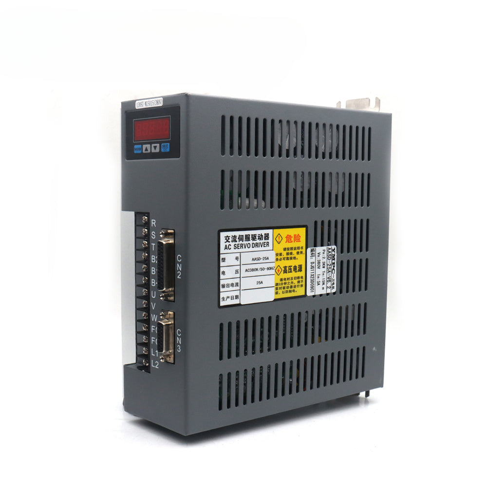 Incremental Servo Motor kits 130ST-M15015 AASD25A with brake 2.3KW 220V 380V 15NM 1500RPM Dia.22mm with 3m cable